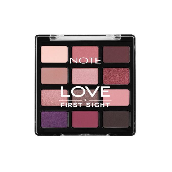 Note Love At First Sight Eye Shadow Palette – 208 Romantic Rose