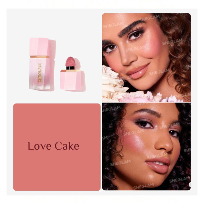 SHEGLAM Color Bloom Dayglow Liquid Blush Shimmer Finish