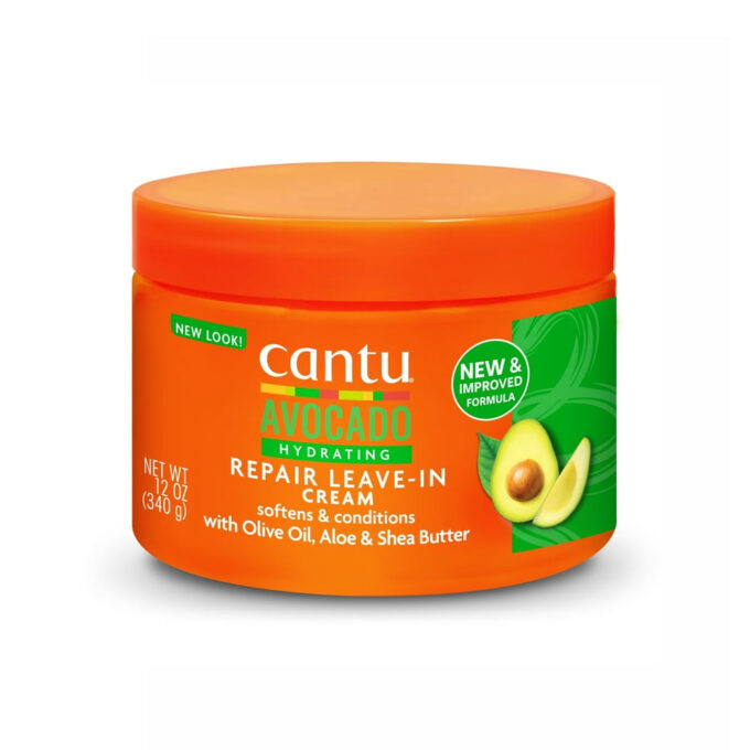 Cantu Avocado Conditioning Cream with Olive Oil, Aloe & Shea Butter - 340g