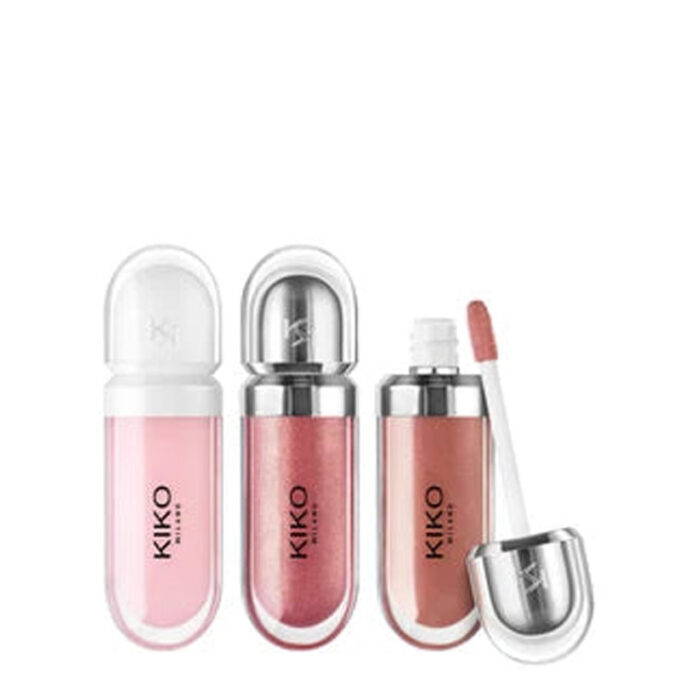 KIKO glossy lip set 3pcs - 13ml