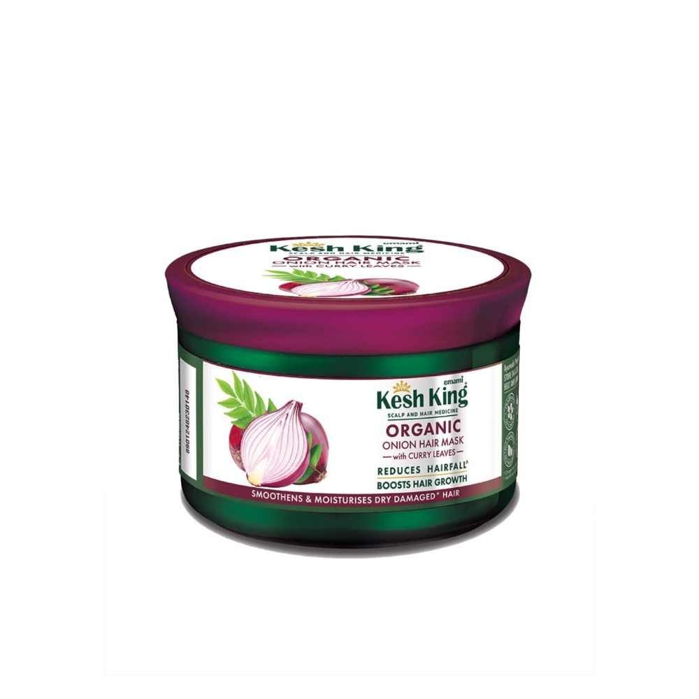 Kesh King Organic Onion Hair Mask With Curry Leaves - 200ml
