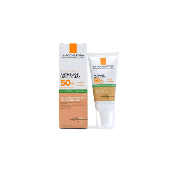 La Roche-Posay Anthelios Oil Control Gel Cream Dry Touch Tinted Sunscreen SPF 50 - 50ml