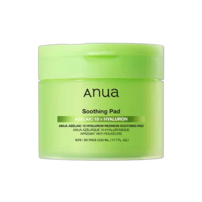 Anua Soothing Pad Azlaic10 + Hyaluron - 90pads