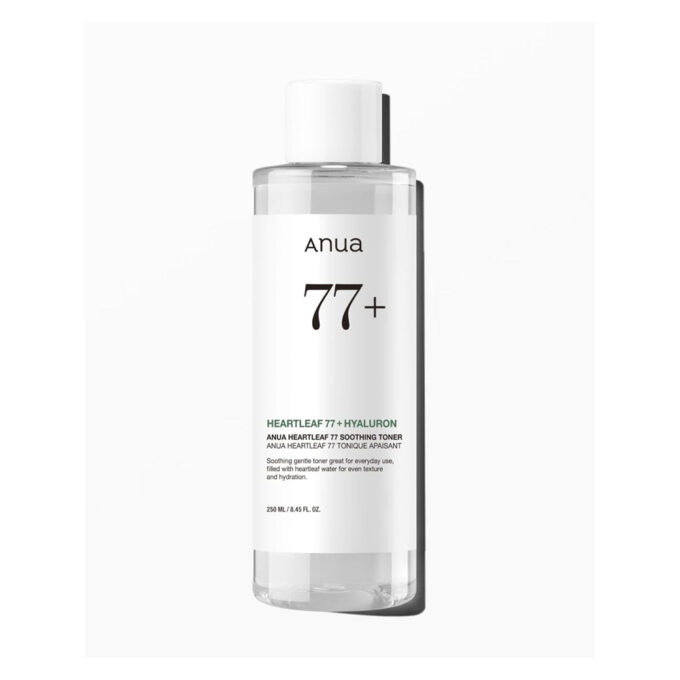 Anua Heartleaf 77+ Hyaluron Soothing Toner - 250ml