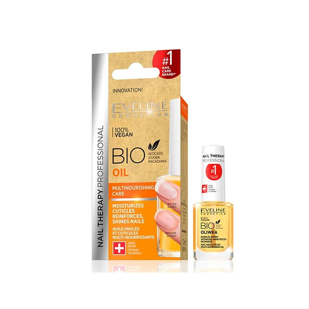 EVELINE Nail Therapy Nourishing Oil for Nails and Cuticles - 12 ml