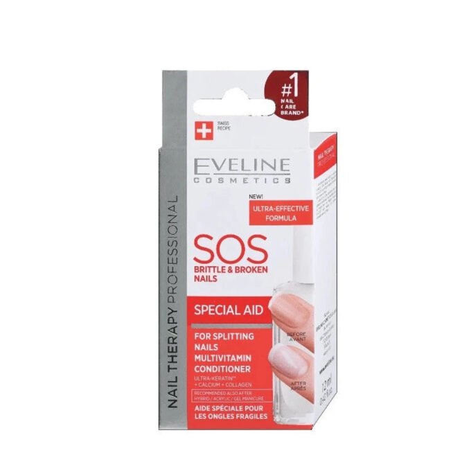 EVELINE Moisturizing vitamin to treat broken and brittle nails - 12ml