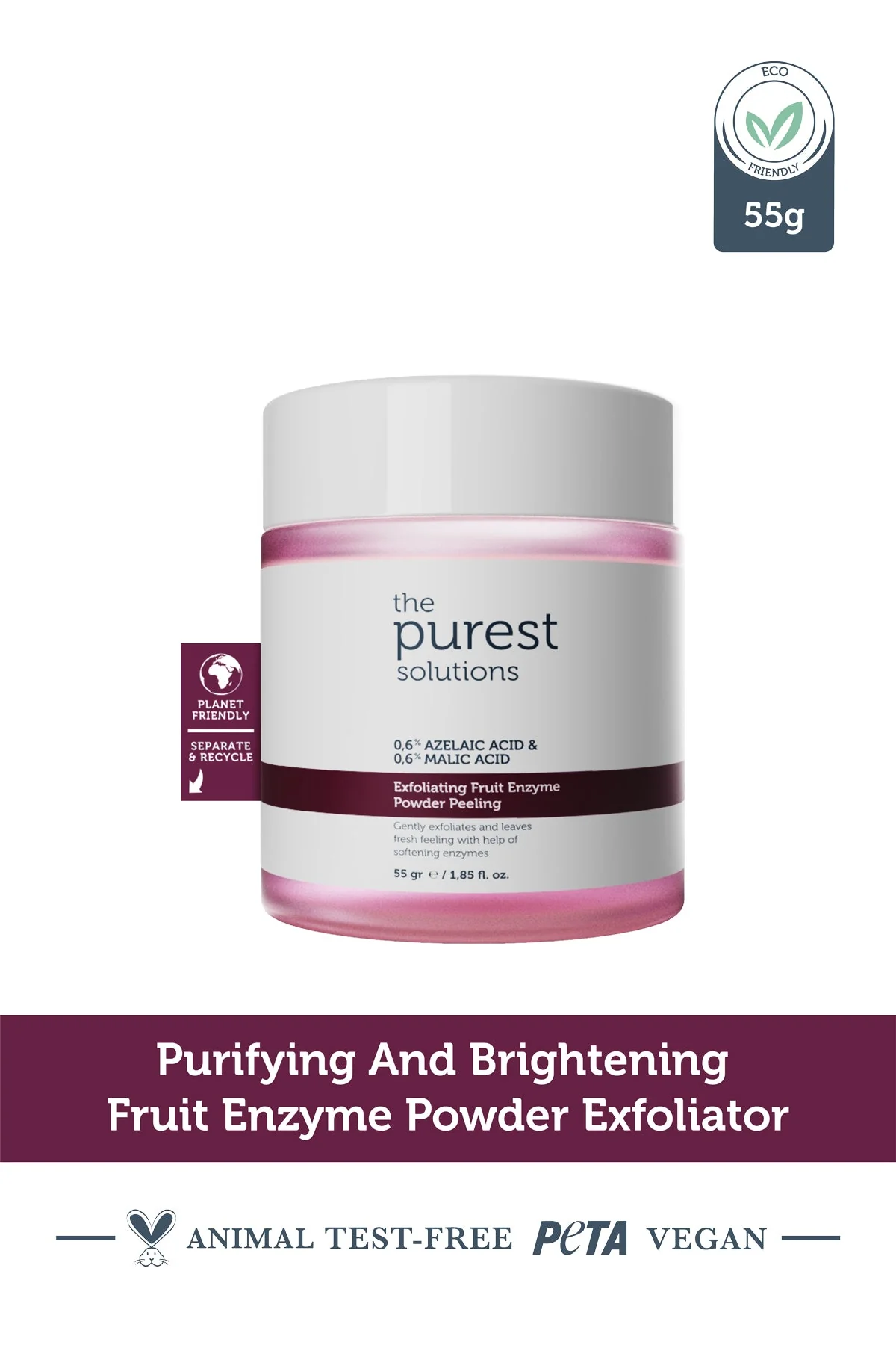 The Purest Exfoliating Fruit Enzyme Powder Peeling 55g - Image 2