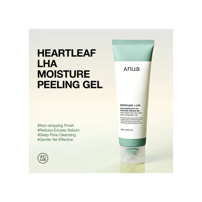 Anua Heartleaf LHA Moisture Peeling Gel - 120ml - Image 2