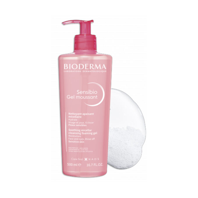 Bioderma Sensibio Cleansing Foaming Gel - 500ml - Image 3