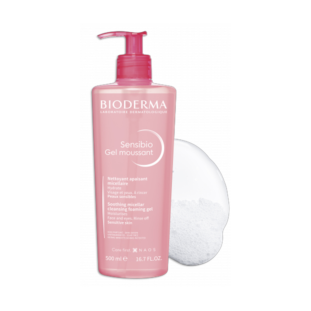 Bioderma Sensibio Cleansing Foaming Gel - 500ml - Image 3