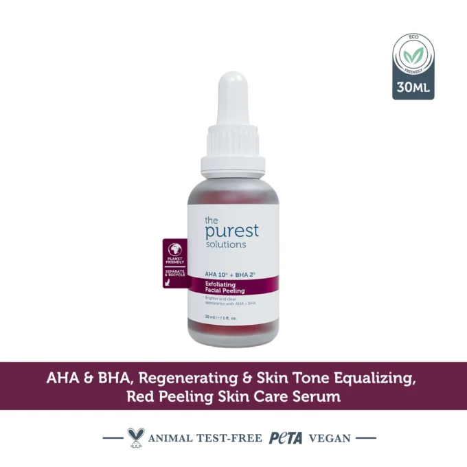 The Purest AHA & BHA Exfoliating Facial Peeling 30ml - Image 7