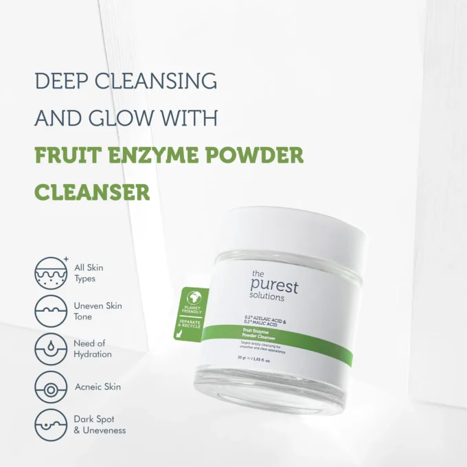 The Purest Fruit Enzyme Powder Cleanser 55g - Image 4