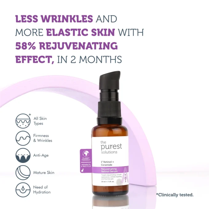 The Purest Vita-A Rejuvenating Retinol Night Serum 30 ml - Image 4