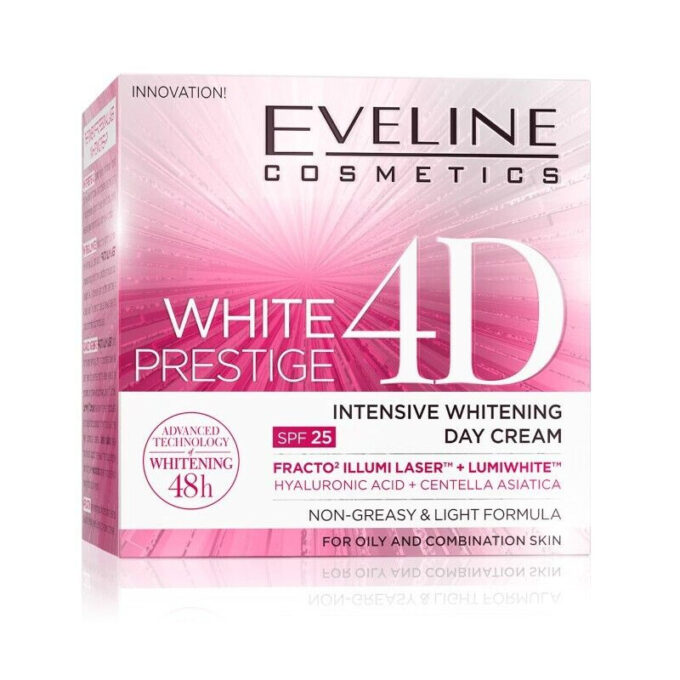 White Prestige 4D Intensive Whitening Face Day Cream SPF 25 - 50ml