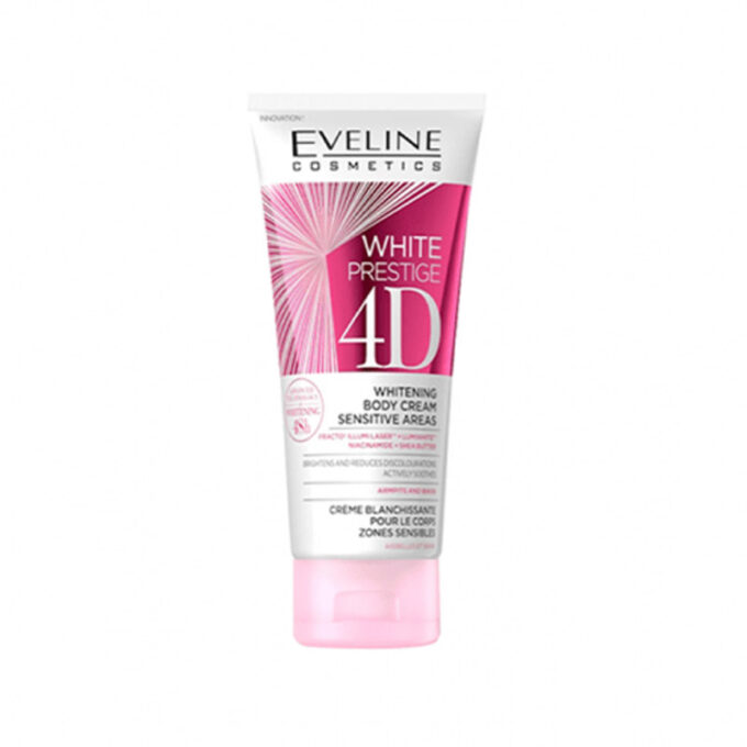 White Prestige 4D Whitening Body Cream For Sensitive Areas - 100ml