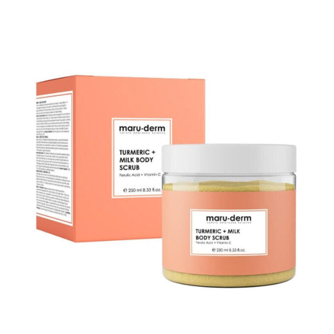 maru.derm Turmeric + Milk Body Scrub - 250ml